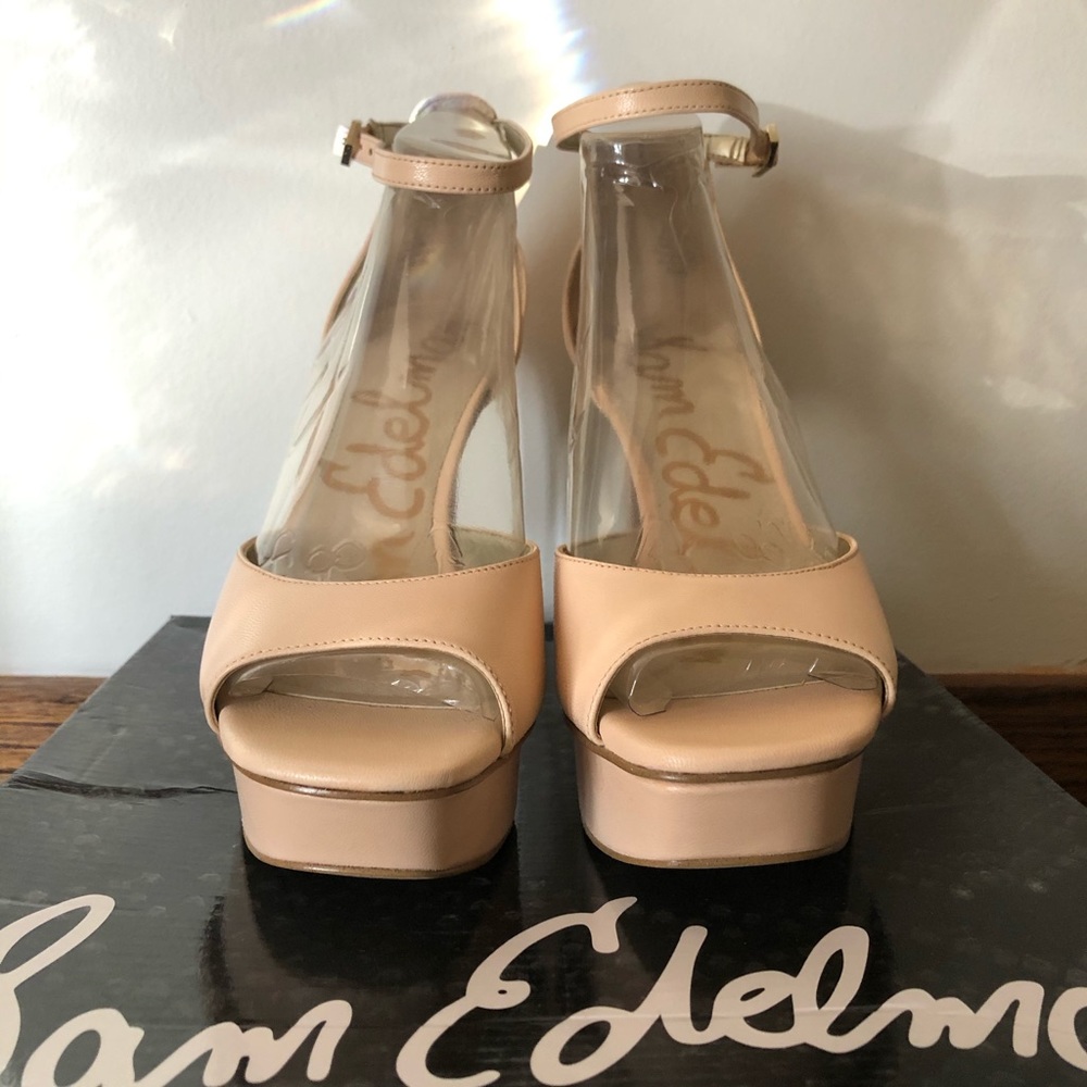 Sam Edelman Kayde Nude Heels